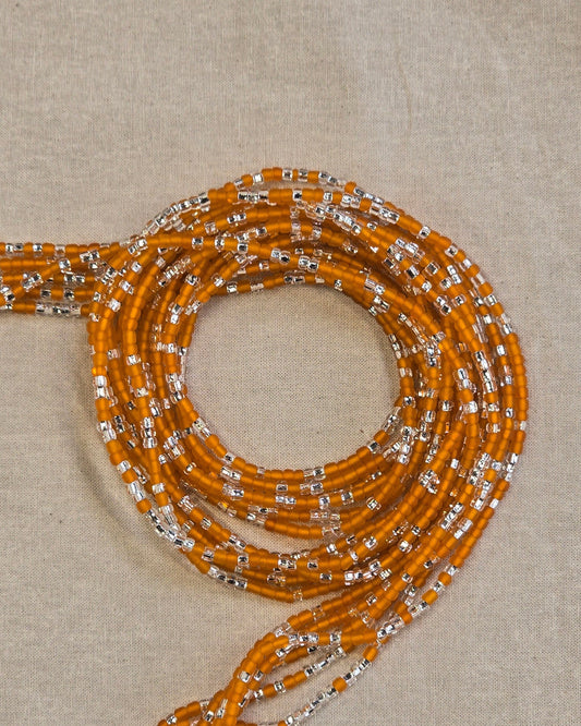 Silver Frost Waistbeads