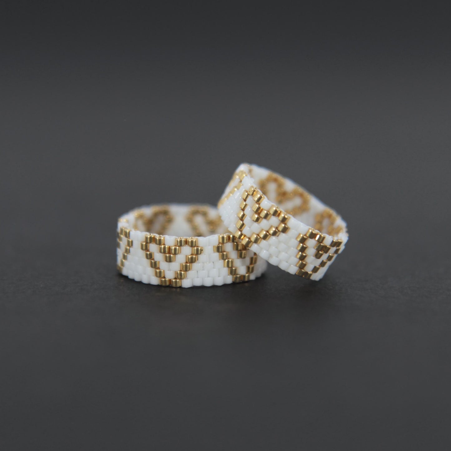 Galvanised Gold Black/White 6 Row