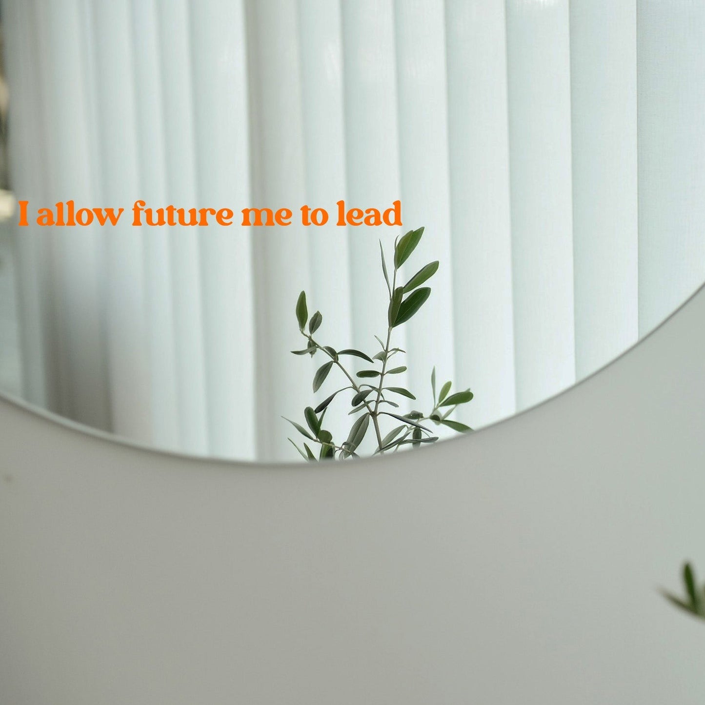 Sticker - I allow future me to lead