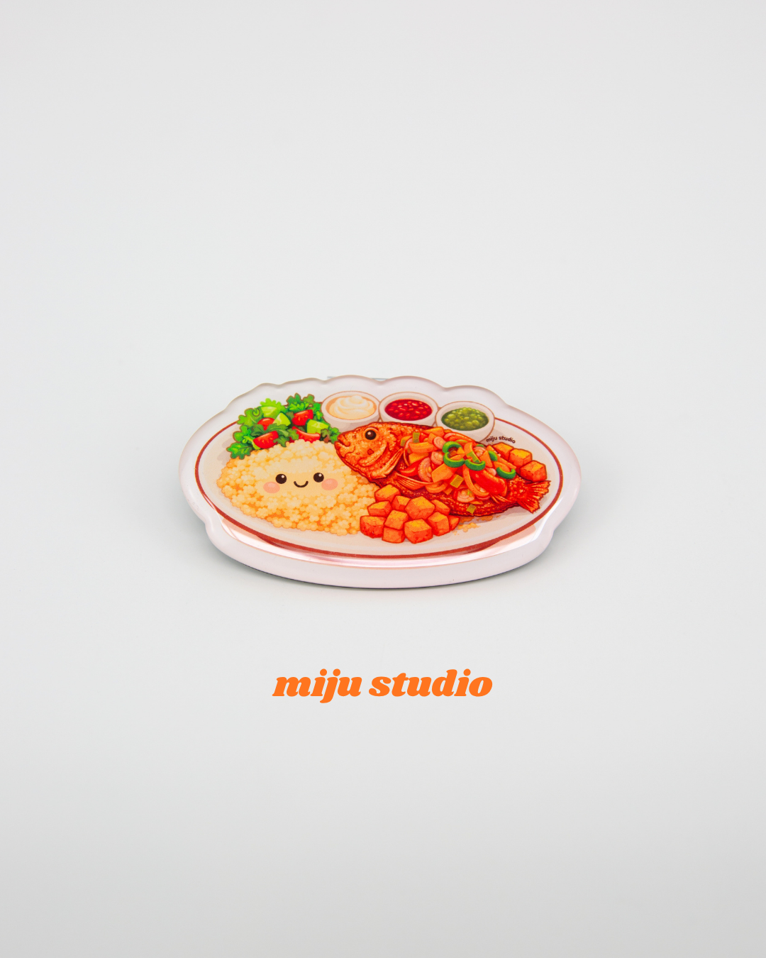 Attiéké Food Magnet