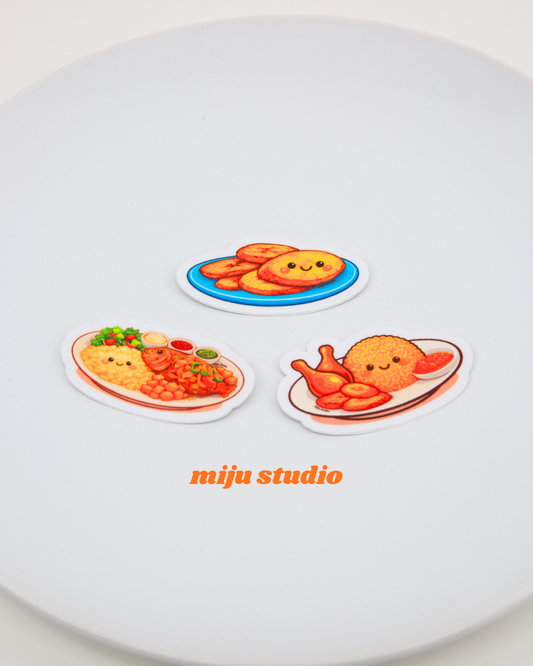 Food Sticker Pack (3 Designs)