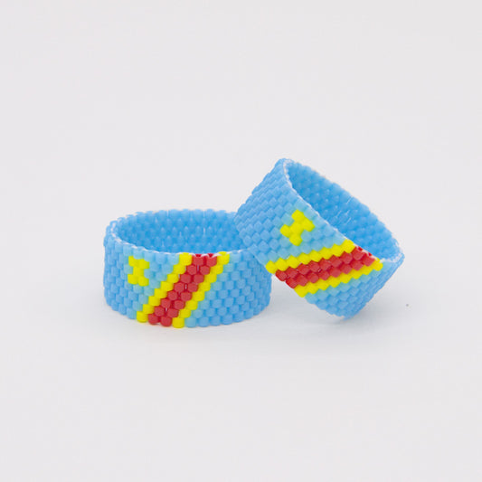 Democratic Republic of Congo Flag Ring