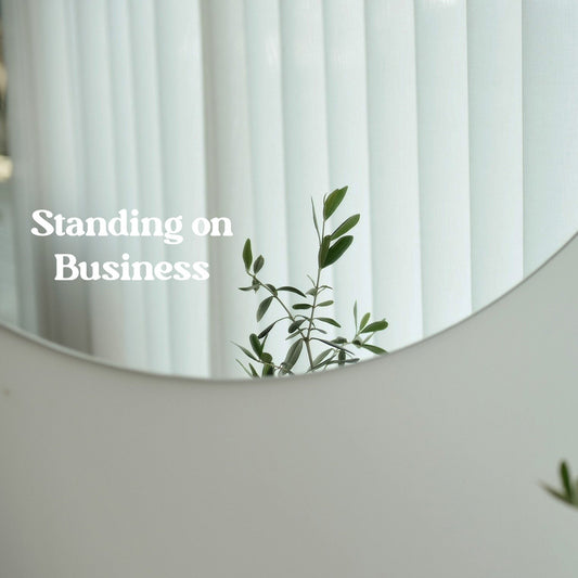 Sticker - Standing on Business