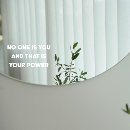 Sticker - No one is you and that is your power