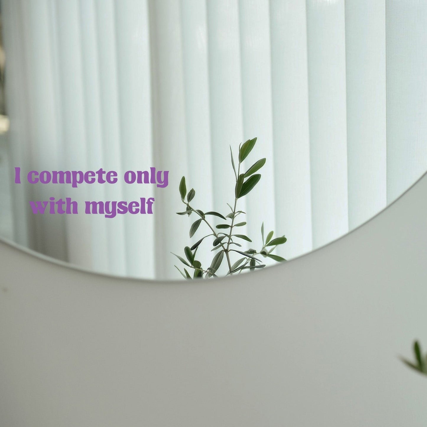 Sticker - I compete only with myself