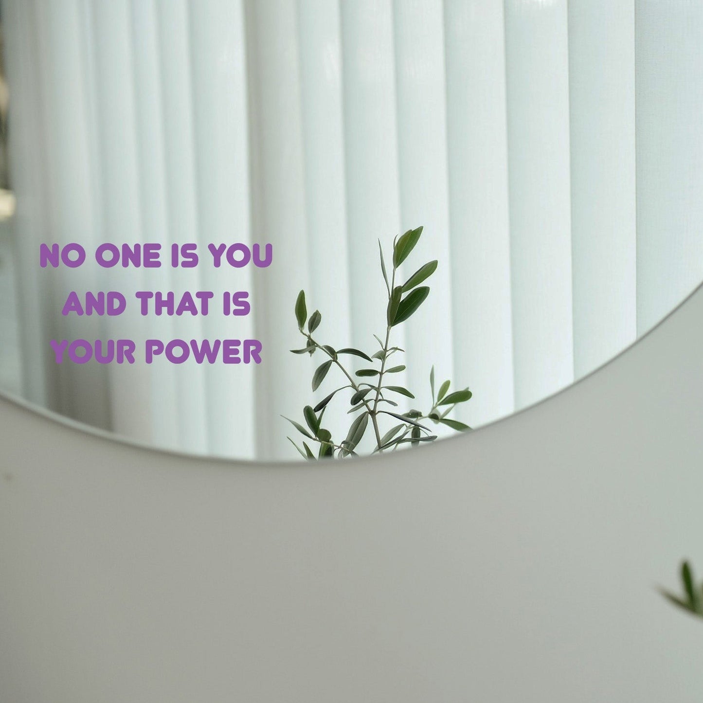 Sticker - No one is you and that is your power