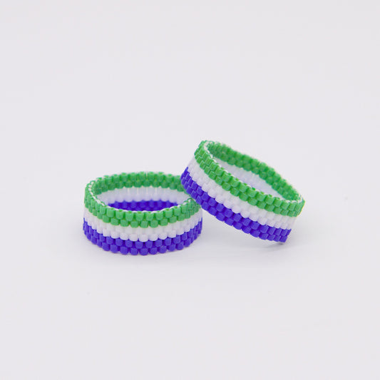 Sierra Leone Flag Ring