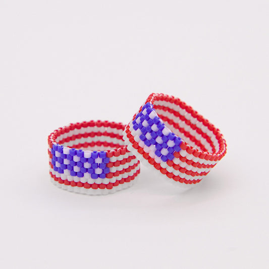 United States of America Flag Ring